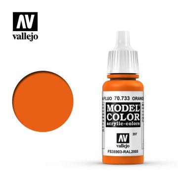Акрилова фарба Vallejo: Model Color: Orange Fluo