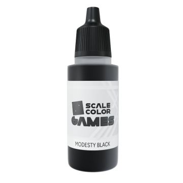 Акрилова фарба Scale 75: Scalecolor Games: Modesty Black (17ml)