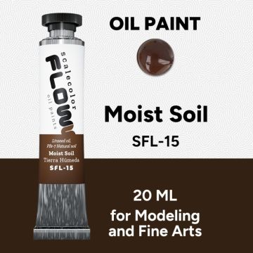 Олійна фарба Scale 75: Floww Oils: Moist Soil (20ml)