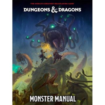 Кодекс монстрів настільної рольової гри Dungeons and Dragons RPG: Monster Manual 2024