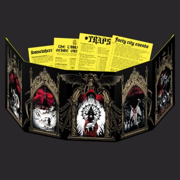 Ігрова ширма для настільної рольової гри Mörk Borg RPG: GM Screen