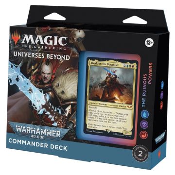 Universes Beyond: Warhammer 40,000 "The Ruinous Powers" Commander Deck