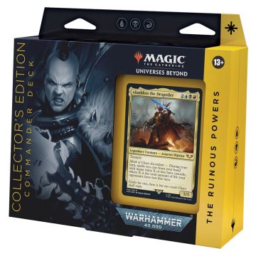 Universes Beyond: Warhammer 40,000 "The Ruinous Powers" Commander Deck (Collector's Edition)
