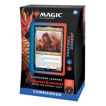 Commander Legends: Battle for Baldur's Gate "Draconic Dissent" Commander Deck