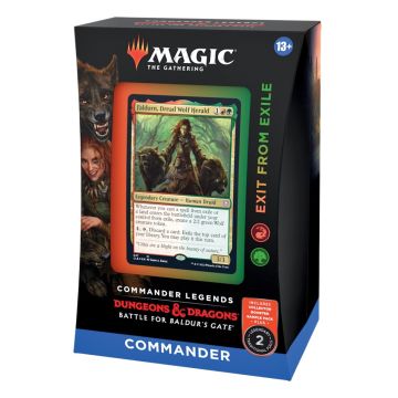 Commander Legends: Battle for Baldur's Gate "Exit from Exile" Commander Deck