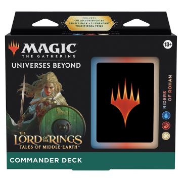 The Lord of the Rings: Tales of Middle-earth "Riders of Rohan" Commander Deck