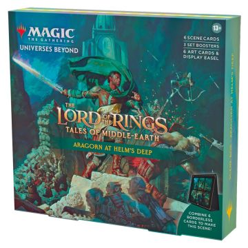 The Lord of the Rings: Tales of Middle-earth Scene Box: "Aragorn at Helm’s Deep"