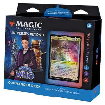 Universes Beyond: Doctor Who: "Masters of Evil" Commander Deck