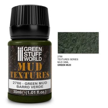 Акрилова паста Green Stuff World: Mud Textures Green Mud 30ml