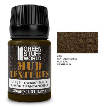 Акрилова паста Green Stuff World: Mud Textures Swamp Mud 30ml