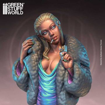 Мініатюра 1/10 Green Stuff World: Neko Galaxy - Miss Aurora