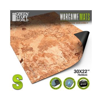 Ігрове поле Green Stuff World: Neoprene Mat 22x32" Dreadrock Badlands (56x76cm)