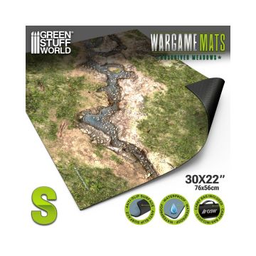 Ігрове поле Green Stuff World: Neoprene Mat 22x32" Duskriver Meadows (56x76cm)