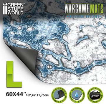 Ігрове поле Green Stuff World: Neoprene Mat 44x60" Blizzard Hollows