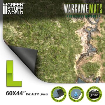 Ігрове поле Green Stuff World: Neoprene Mat 44x60" Duskriver Meadows