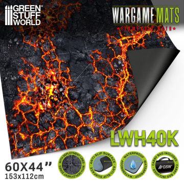 Ігрове поле Green Stuff World: Neoprene Mat 44x60" Flamecoil Path With Deployment Lines