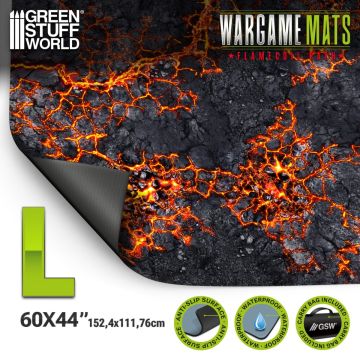 Ігрове поле Green Stuff World: Neoprene Mat 44x60" Flamecoil Path