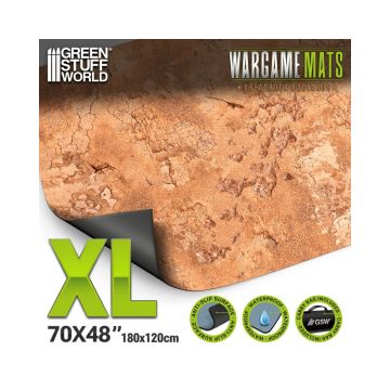 Ігрове поле Green Stuff World: Neoprene Mat 4x6' Dreadrock Badlands (120x180cm)