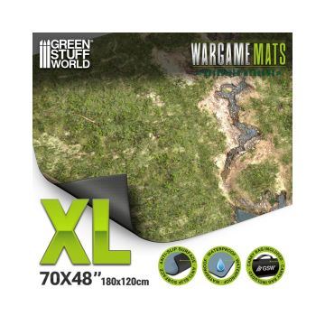 Ігрове поле Green Stuff World: Neoprene Mat 4x6' Duskriver Meadows (120x180cm)