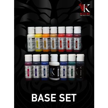 Набір акрилових фарб Kimera Kolors: Pure Pigments Base Set (14х30 ml)