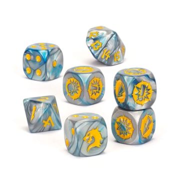 Гральні куби Blood Bowl: Norse Team Dice Set