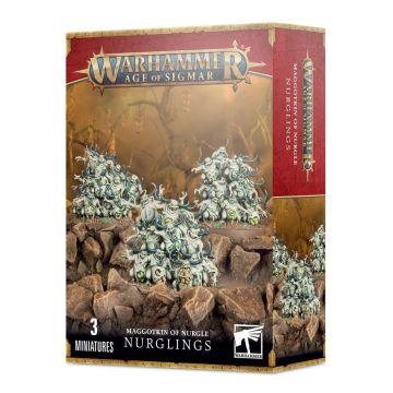 Набір мініатюр Age of Sigmar Maggotkin of Nurgle: Nurglings