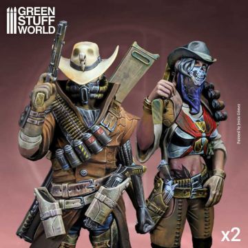 Набір мініатюр 1/12 Green Stuff World: Oda Models - Jym and Mira Reed