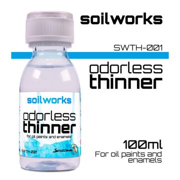 Розріджувач для олійних фарб та емалей Scale 75: Odorless Thinner (100ml)