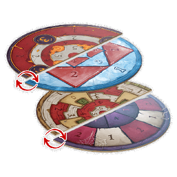 Дошки цілей для настільної рольової гри One More Quest - Extreme Environments Target Boards