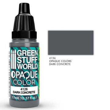 Акрилова фарба Green Stuff World Opaque Colors: Dark Concrete (17ml)