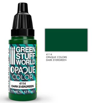 Акрилова фарба Green Stuff World Opaque Colors: Dark Evergreen (17ml)