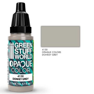 Акрилова фарба Green Stuff World Opaque Colors: Donkey Grey (17ml)