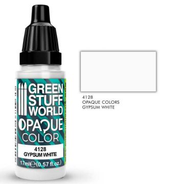 Акрилова фарба Green Stuff World Opaque Colors: Gypsum White (17ml)