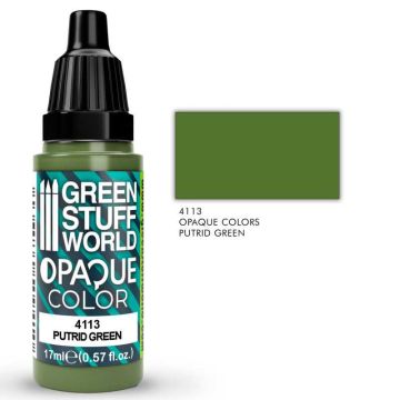 Акрилова фарба Green Stuff World Opaque Colors: Putrid Green (17ml)