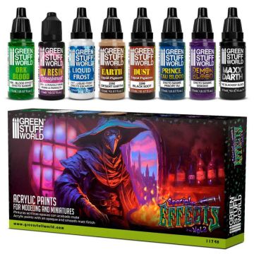 Набір акрилових фарб Green Stuff World Effect Paints: Paint Set 2