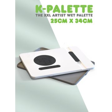 Волога палітра Kimera Kolors: K-Palette – XL Artist Wet Palette (25x35см)