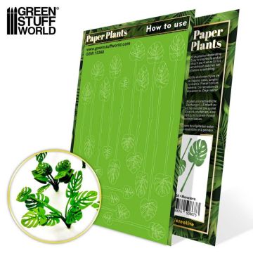 Декоративна рослина Green Stuff World: Paper Plants - Monstera