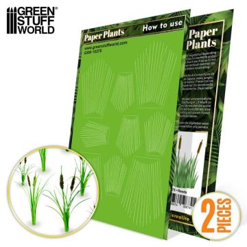 Декоративна рослина Green Stuff World: Paper Plants - Reeds