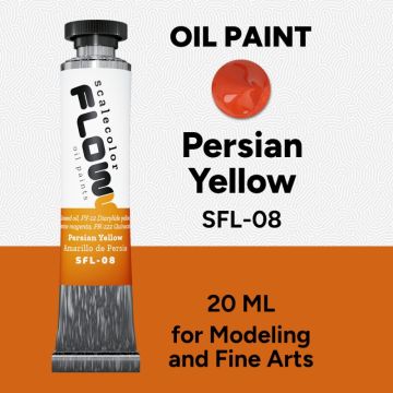 Олійна фарба Scale 75: Floww Oils: Persian Yellow (20ml)
