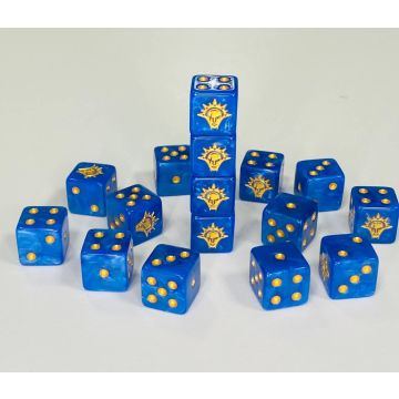 Гральні куби "Король Сонцесяйний". 20шт