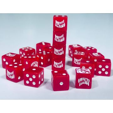 Гральні куби "Зубастики". 20шт