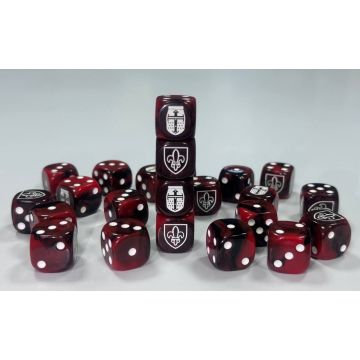 Гральні куби "Обладунки". 20шт