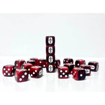 Гральні куби "Обладунки: шолом". 20шт