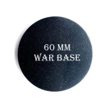 Кругла підставка для мініатюр War Base 60 мм