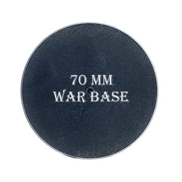 Кругла підставка для мініатюр War Base 70 мм