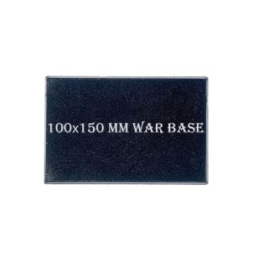 Прямокутна підставка для мініатюр War Base 100х150 мм