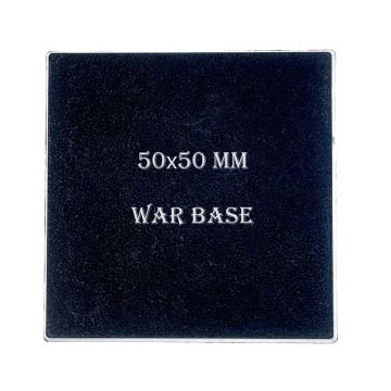 Квадратна підставка для мініатюр War Base 50х50 мм