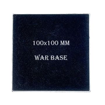 Квадратна підставка для мініатюр War Base 100х100 мм