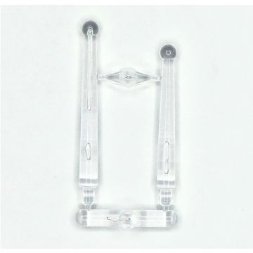 Набір прозорих опор з кулястою верхівкою для літаючих мініатюр War Base 30 мм та 35 мм