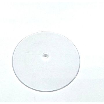 Кругла прозора підставка для літаючих мініатюр War Base 32 мм